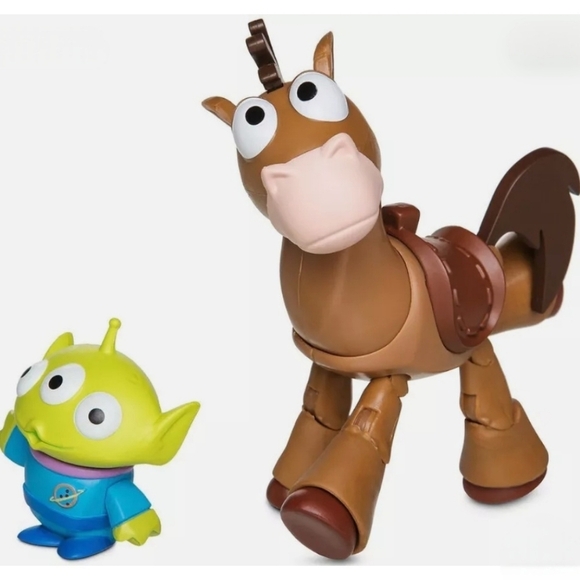 Disney Pixar Toy Story Toybox Bullseye and Alien Figure Set - Picture 1 of 7